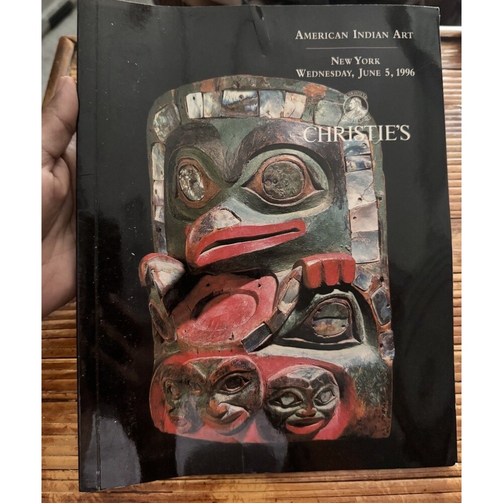 Christies New York Galleries Action Catalog June 1996 American Indian Art